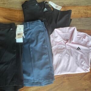 Adidas Golf kids bundle size small 9/10